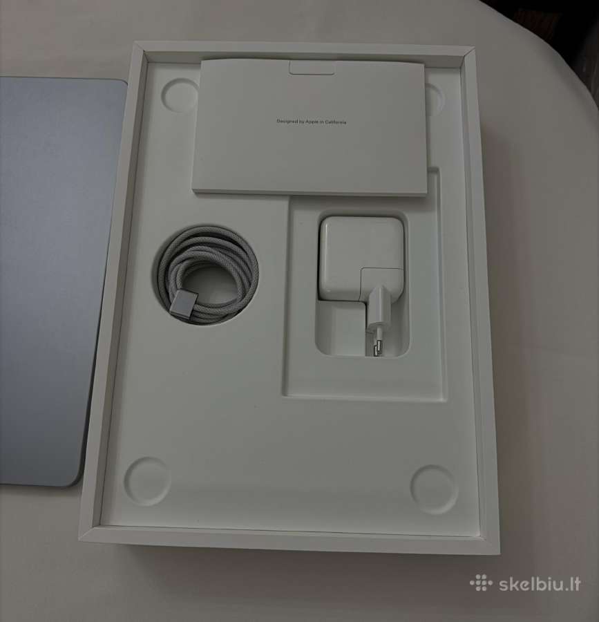 MacBook Air M3 2024 512gb 99% - nuotraukos Nr. 6