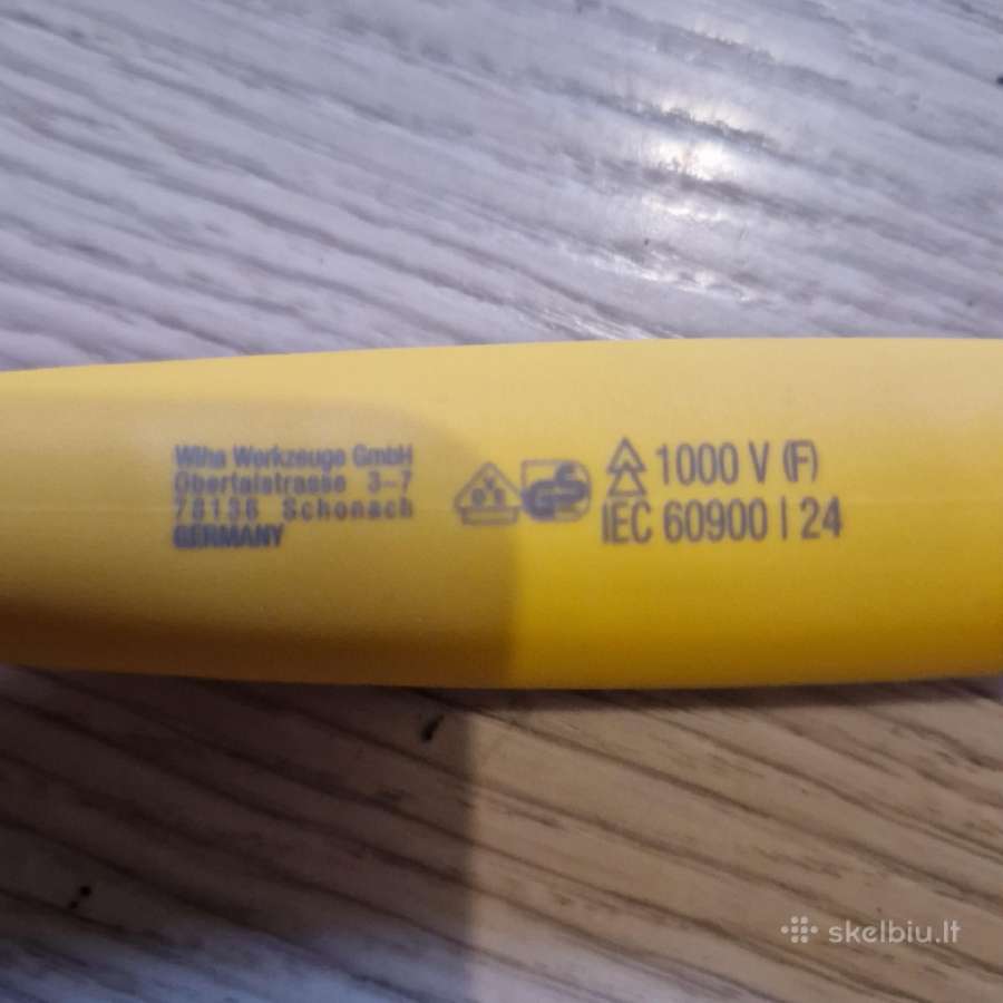 2x jėgos elektriko Kandiklės Wiha Bicut - nuotraukos Nr. 2