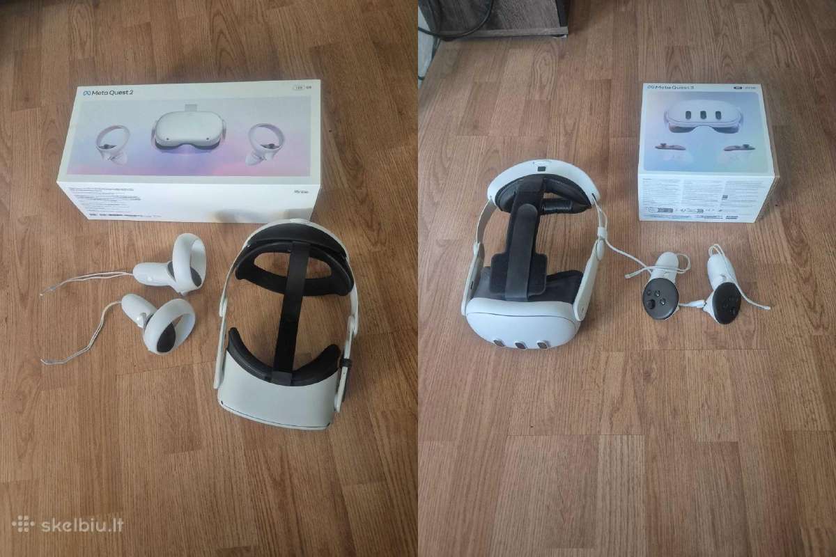 Oculus Meta Quest 3 512gb / Meta Quest 2 128gb - nuotraukos Nr. 3