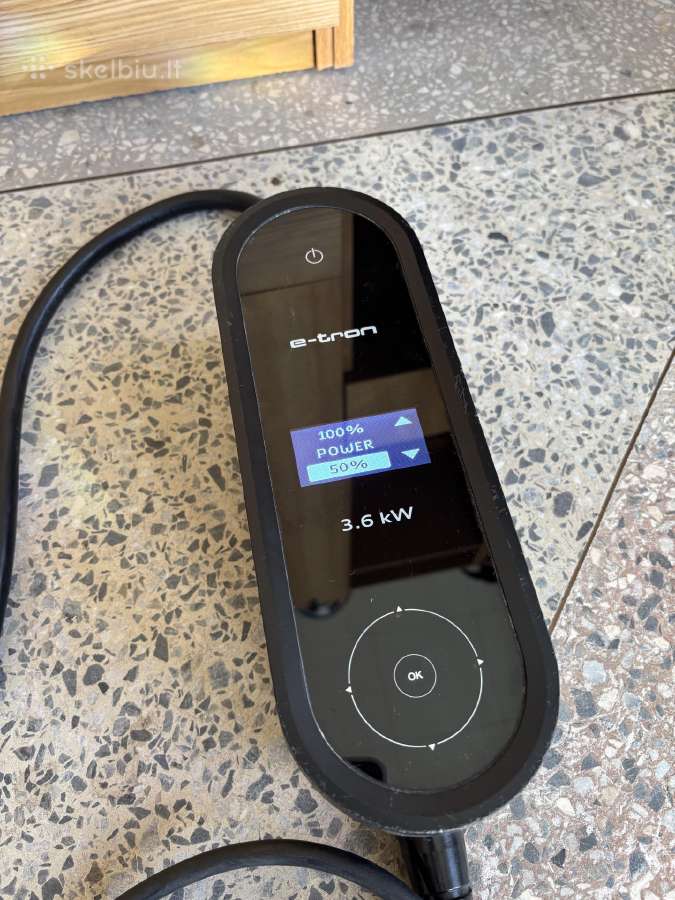 Audi Etron charging system kroviklis Ac 16a Type2 - nuotraukos Nr. 3