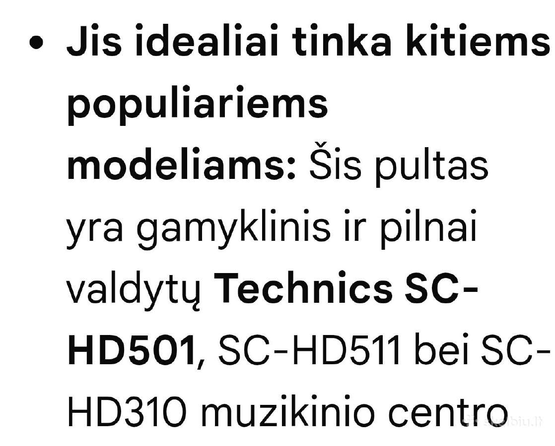 Technics Rak-hda25wh - nuotraukos Nr. 6