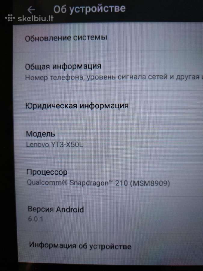 Lenovo Yoga Tab 3 10'' - nuotraukos Nr. 17