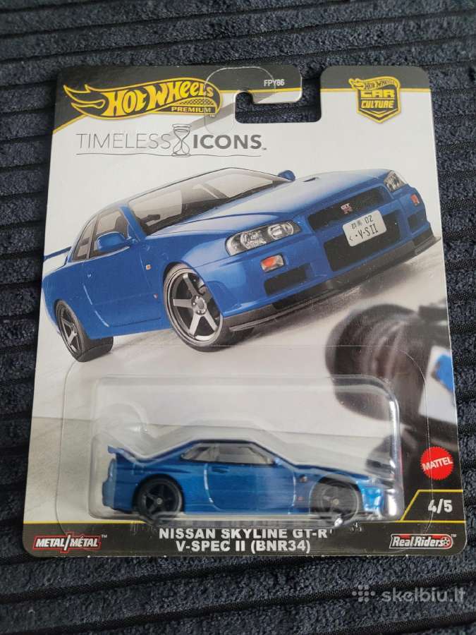 Hot wheels Nissan Skyline R34 - nuotraukos Nr. 2