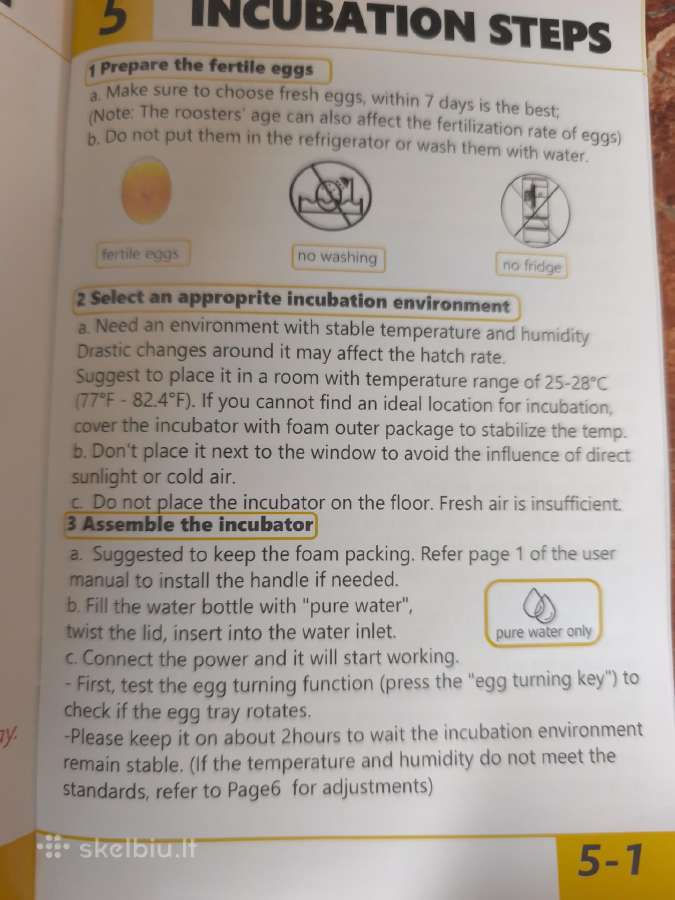 Inkubatorius - nuotraukos Nr. 13
