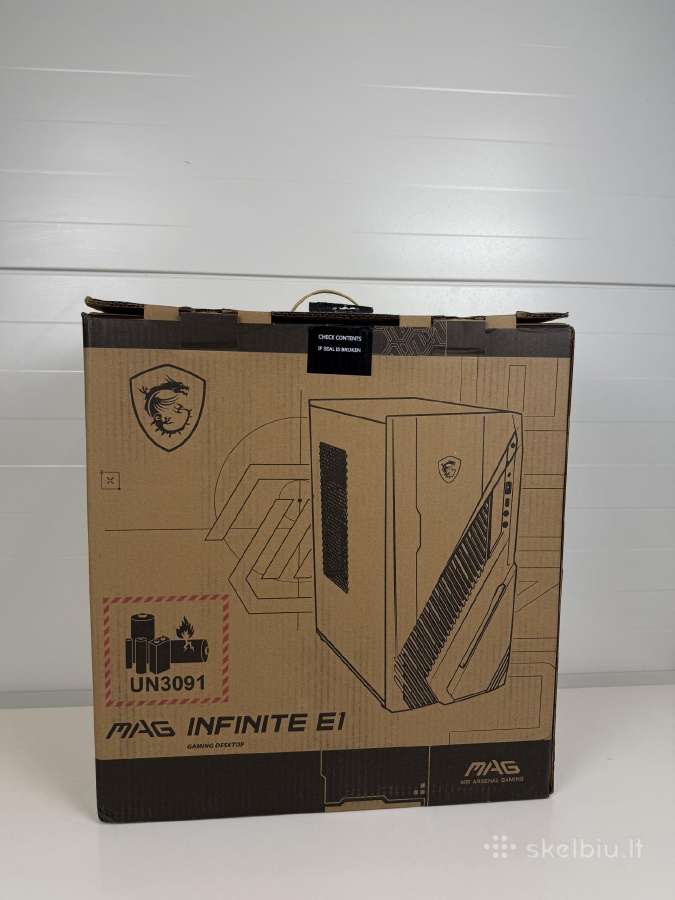 Msi Mag Infinite E1 Rtx 5060ti 16gb I5 14400f 32gb - nuotraukos Nr. 8