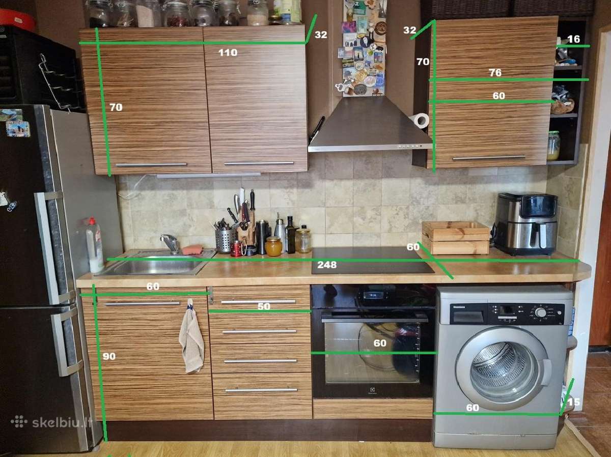 Kokybiški virtuvės baldai, gaminti pagal užsakymą - nuotraukos Nr. 9