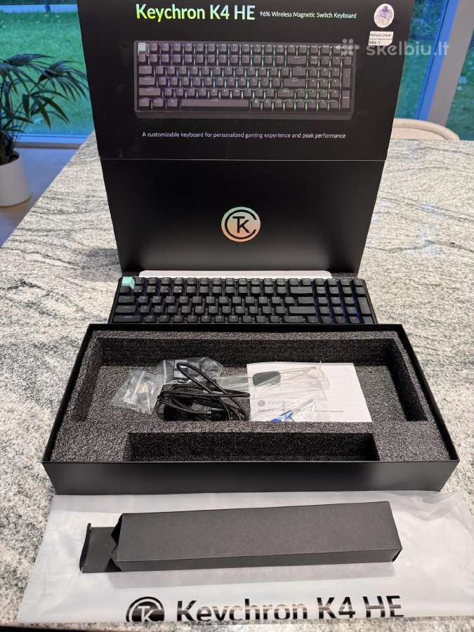 Keychron K4 He 96% Wireless Mechanical Keyboard (K - nuotraukos Nr. 2
