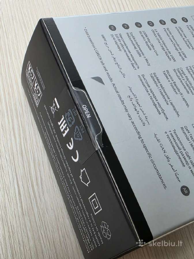 Ugreen Nexode Pro 100w Model: X757 Usb-a + 2x - nuotraukos Nr. 5