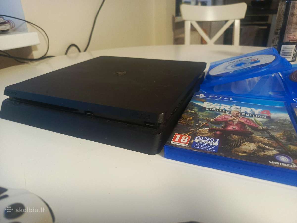 Playstation 4 Slim 1tb - nuotraukos Nr. 3