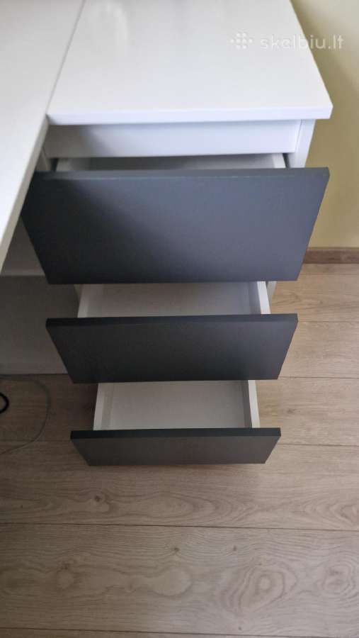 Rašomojo stalo ir kėdės komplektas - nuotraukos Nr. 3