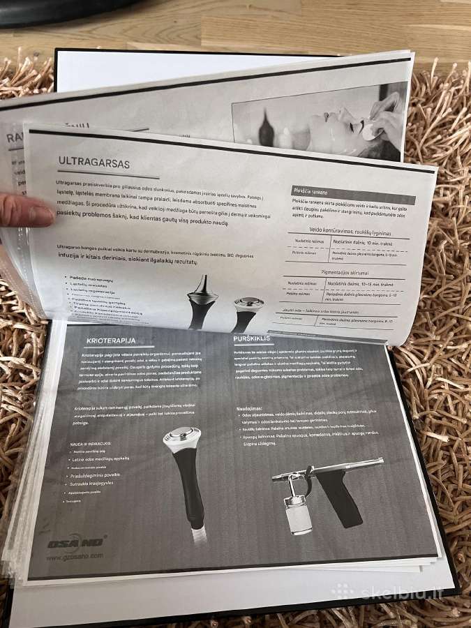 Profesionalus grožio aparatas veido procedūroms - nuotraukos Nr. 5