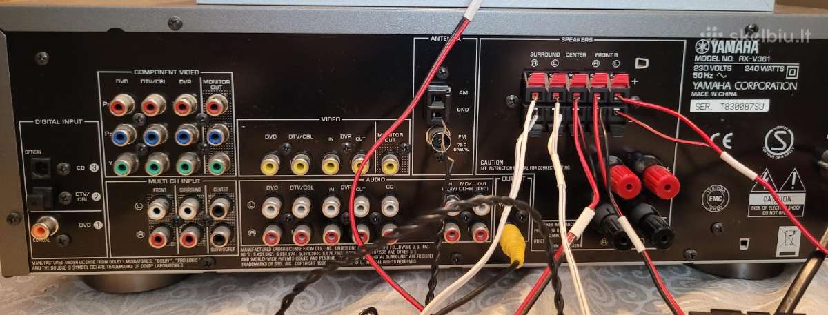 Namų garso sistema 5.1, Yamaha NS-p440 - nuotraukos Nr. 3