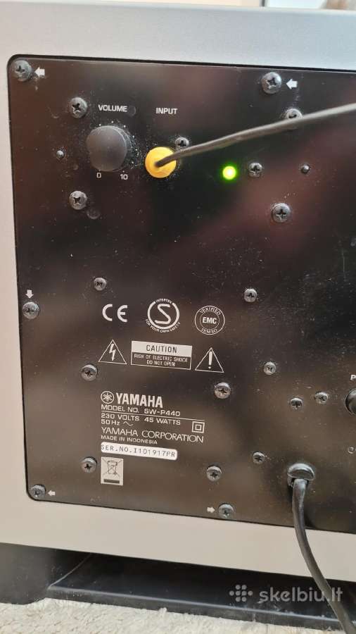 Namų garso sistema 5.1, Yamaha NS-p440 - nuotraukos Nr. 5