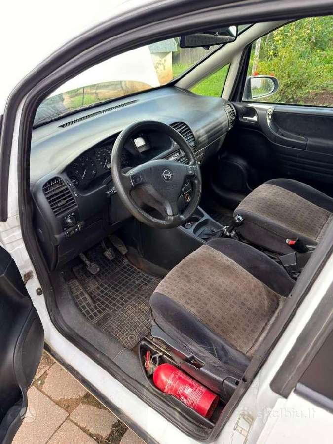 Opel zafira - nuotraukos Nr. 6