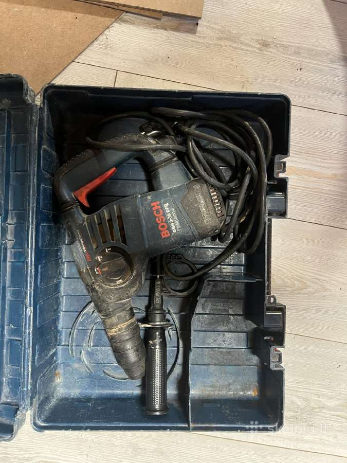 Bosch Gbh 3-28 Dfr perforatorius + grąžtai - nuotraukos Nr. 6
