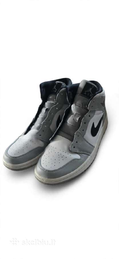 Nike Air Jordan 1 Mid Light Smoke Grey 44 dydis - nuotraukos Nr. 2