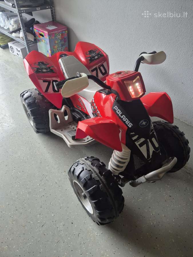 Peg perego elektrinis vaikiškas keturatis - nuotraukos Nr. 2