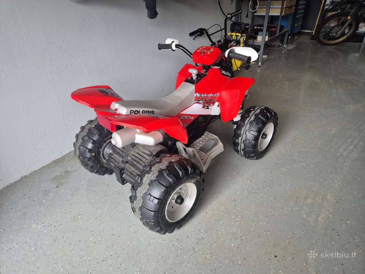 Peg perego elektrinis vaikiškas keturatis - nuotraukos Nr. 3