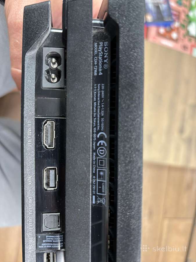 Ps4 Pro 1tb Cuh-7216b - nuotraukos Nr. 2