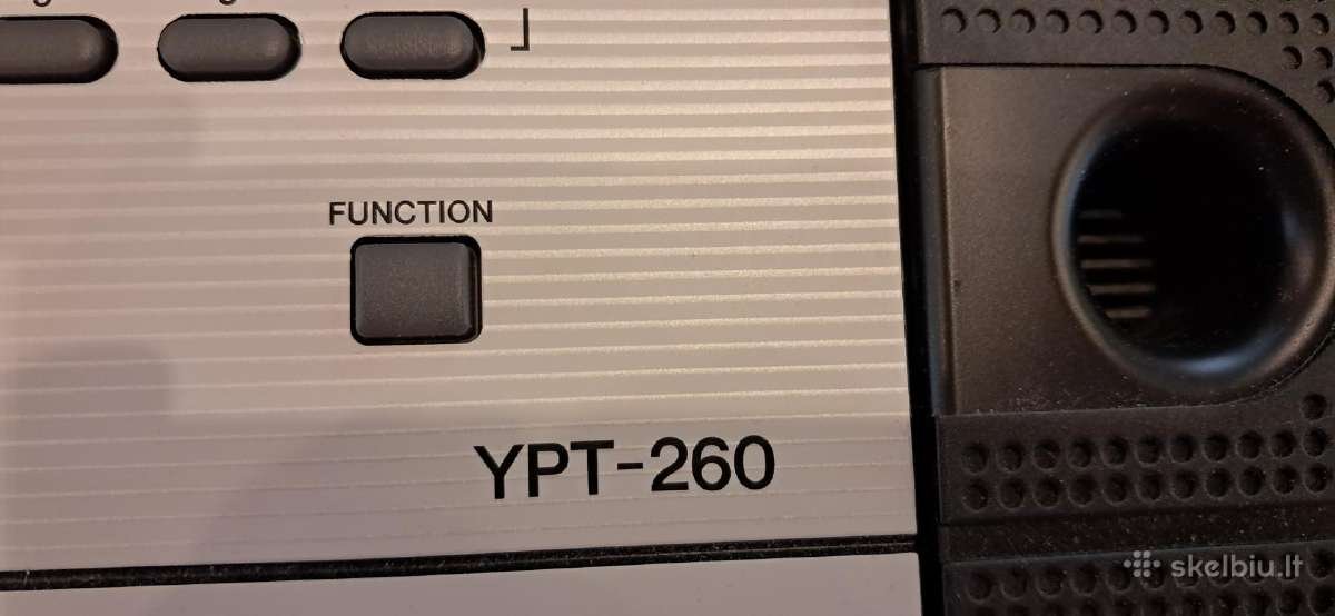 Sintezatorius Yamaha Ypt-260 - nuotraukos Nr. 3