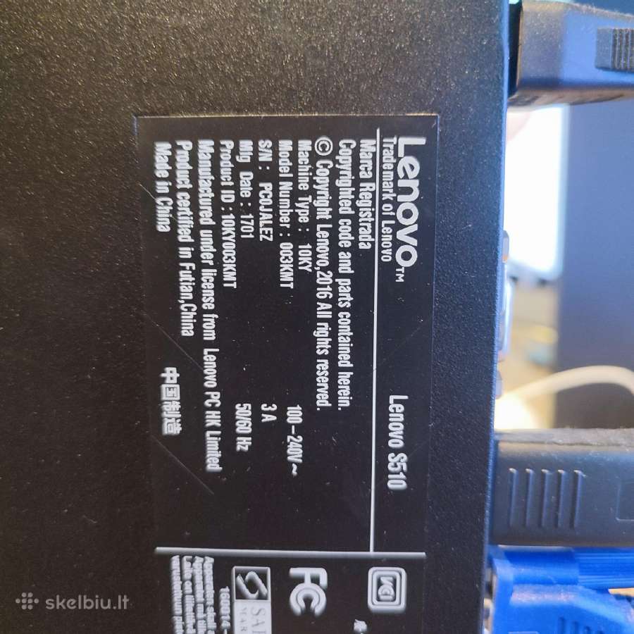 Lenovo, tvarkingas kompiuteris darbui ir mokslam - nuotraukos Nr. 5