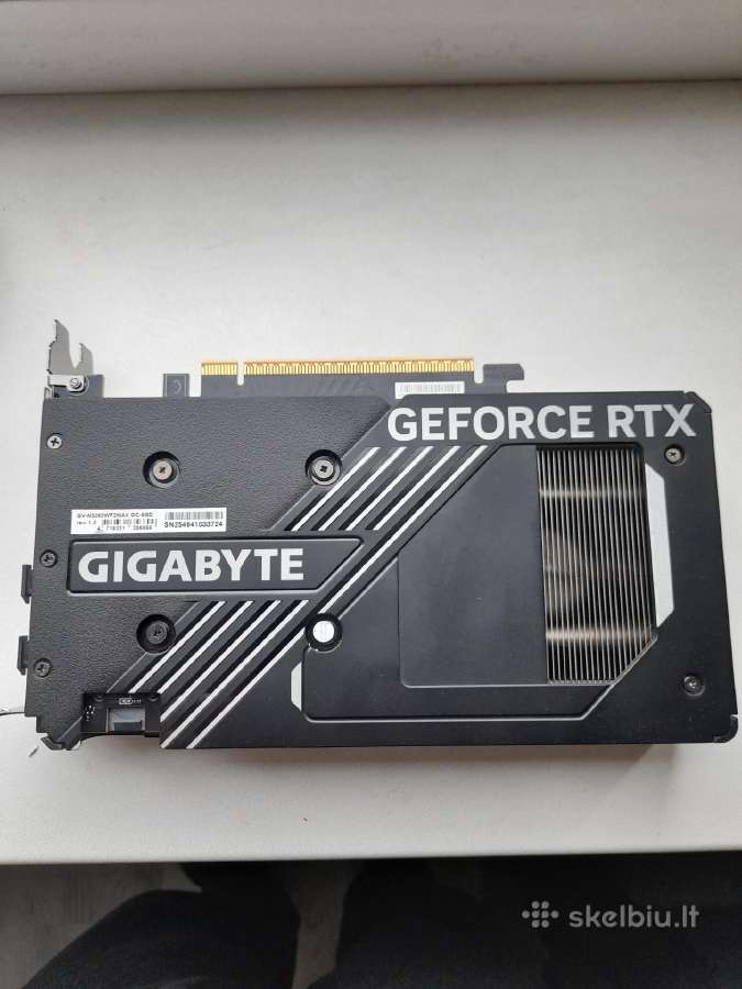Gigabyte Geforce Rtx 5060 Windforce Max Oc 8gb - nuotraukos Nr. 2