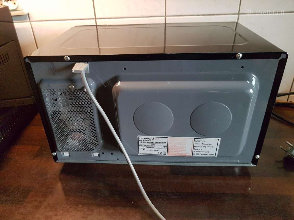 Daewoo Kor6l4b mikrobangų krosnelė - nuotraukos Nr. 5