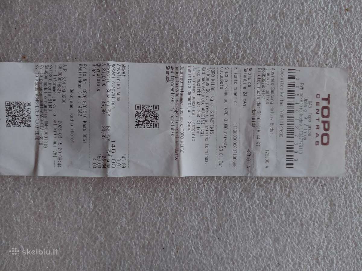 Ausines Samsung Galaxy Buds 4 su 2m garantija - nuotraukos Nr. 2