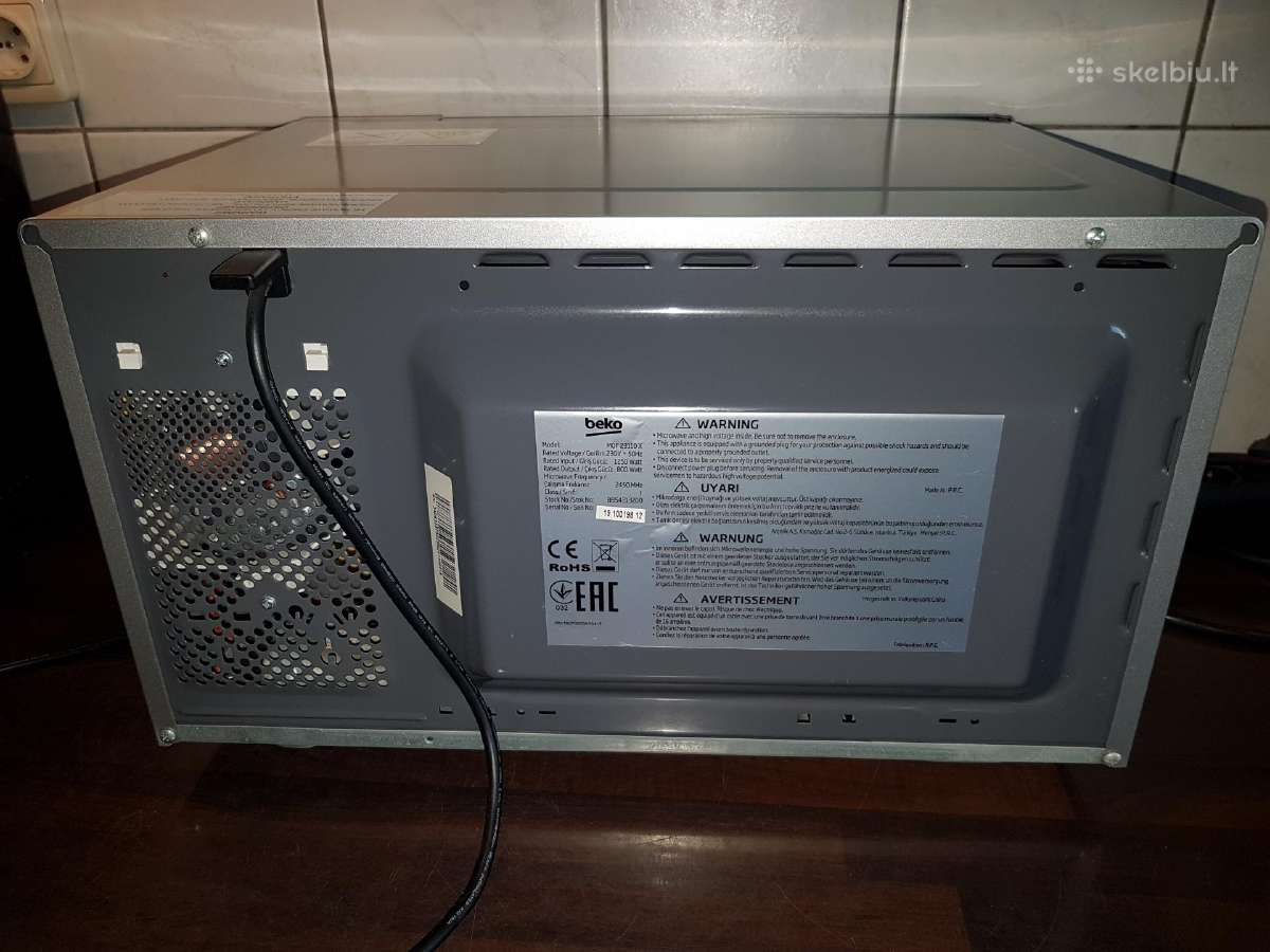 Beko mof23110x mikrobangų krosnelė - nuotraukos Nr. 4