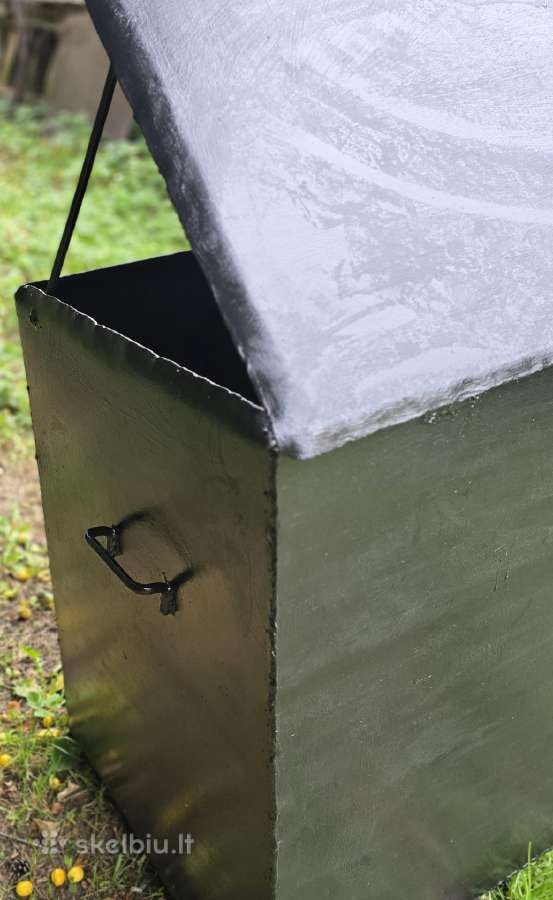 Tvirta Metalinė Dėžė iš 3 mm lakštinio plieno. - nuotraukos Nr. 3