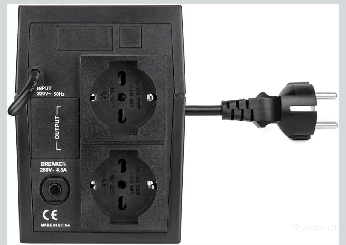 Ups įtampos stabilizatorius Vultech 360w - nuotraukos Nr. 2