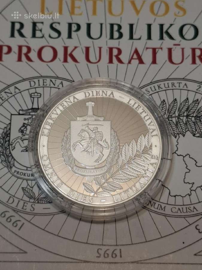 Sidabrinis atminimo medalis prokuratura - nuotraukos Nr. 4