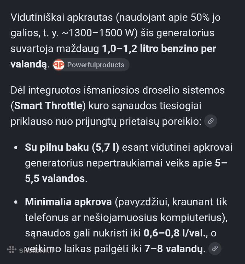 Naujas generatorius 3,1kw - nuotraukos Nr. 6