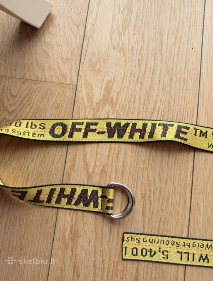 Originalus Off-white diržas - nuotraukos Nr. 2