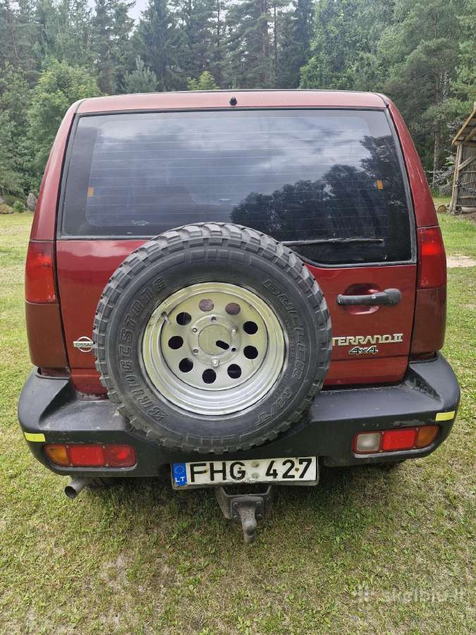 Parduodu visureigi Nissan Terano 2,1995m 2,7 dyz. - nuotraukos Nr. 5