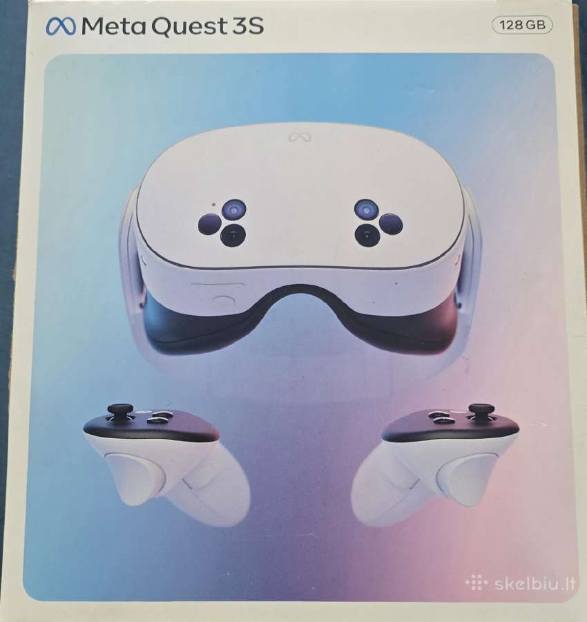 Vr akiniai Quest 3s 128 GB su garantija ir dėžute - nuotraukos Nr. 5