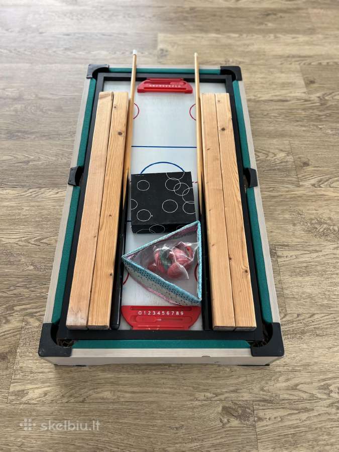 Biliardo ir oro ritulio stalas 2in1 - nuotraukos Nr. 11