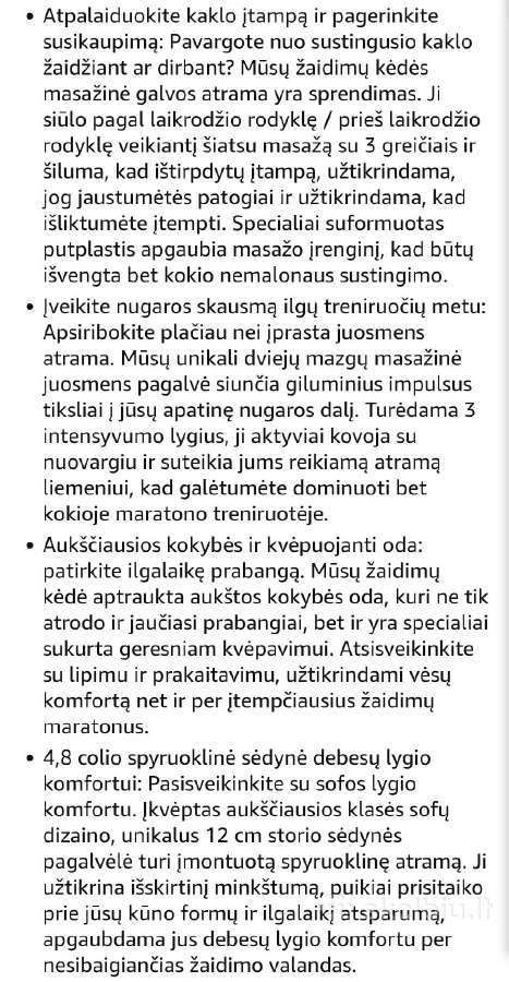Žaidimų, kompiuterinė ,biuro kėdė Dowinx - nuotraukos Nr. 6