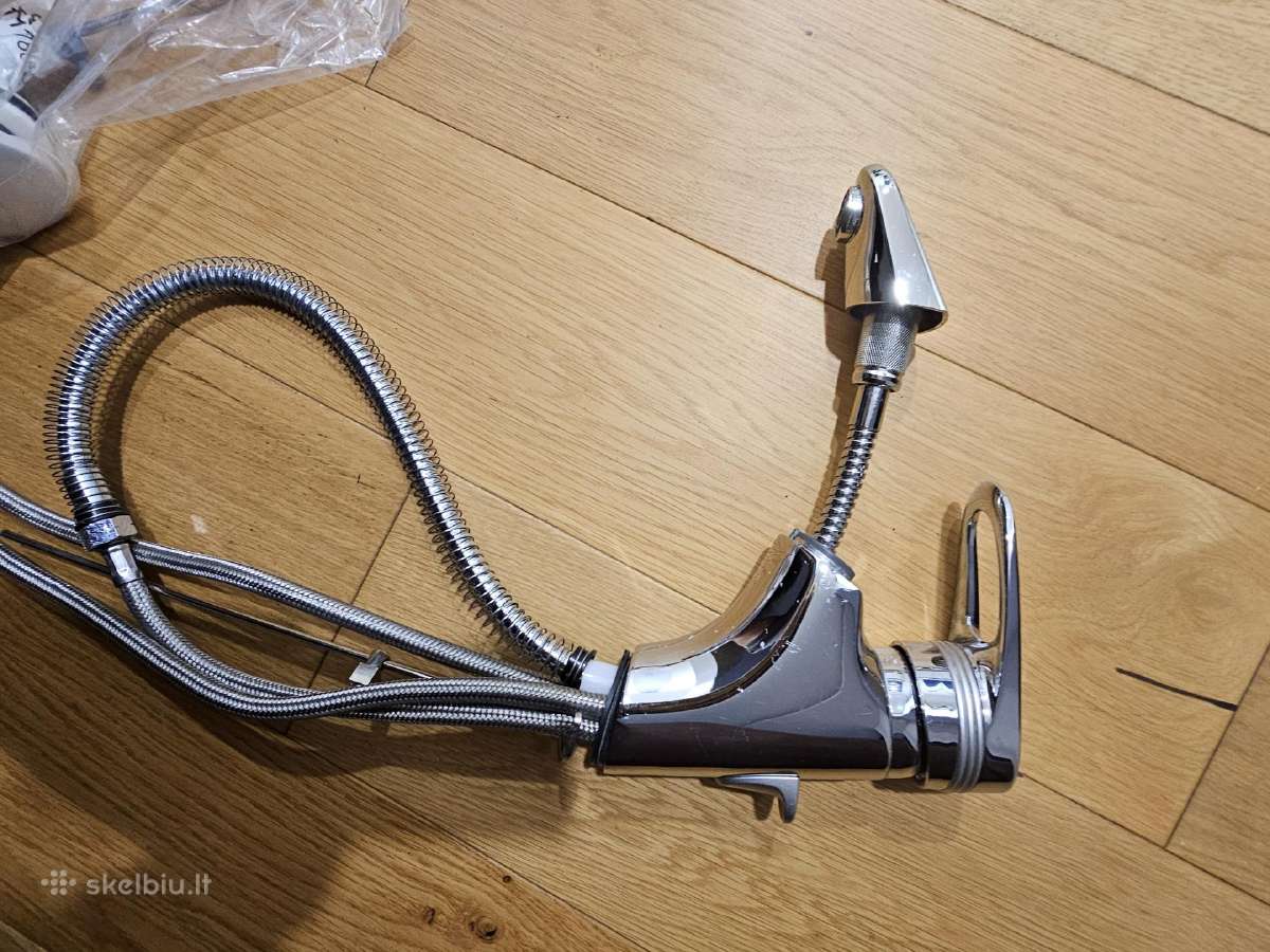 Maišytuvas Grohe su ištraukiamu dušeliu - nuotraukos Nr. 2