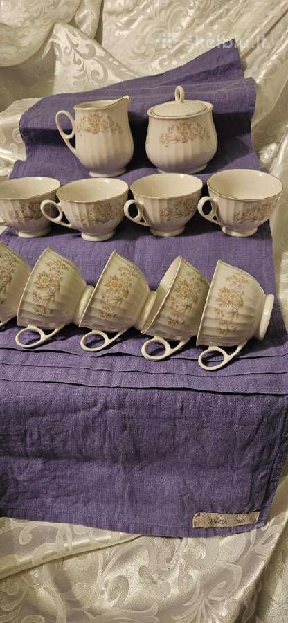 Puodeliai porceliano - nuotraukos Nr. 6