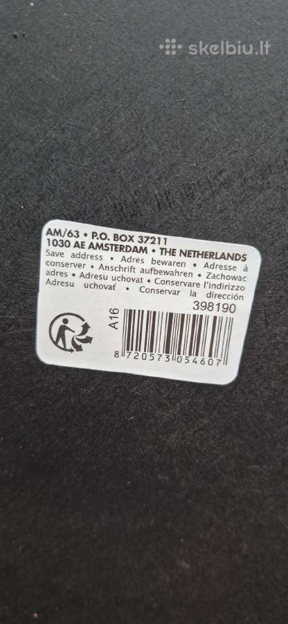 Kosmetikos veidrodis yra juodas ir aukso - nuotraukos Nr. 5