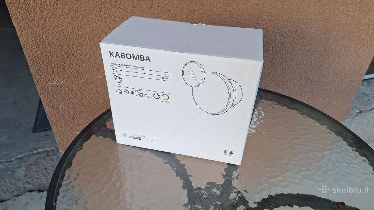 Sieninis Ikea šviestuvas Kaboma - nuotraukos Nr. 3