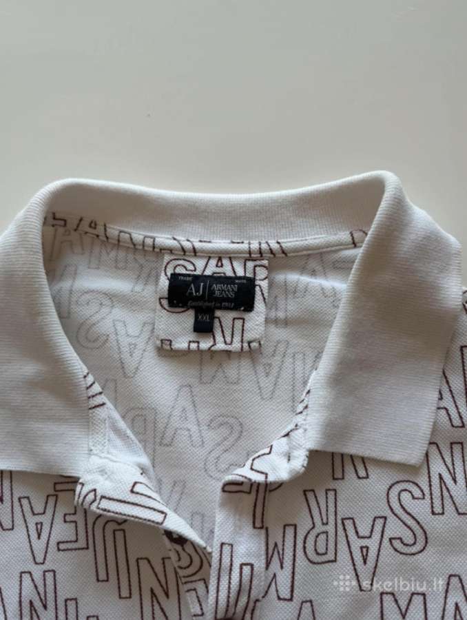 Armani Jeans polo marškiniai - nuotraukos Nr. 2