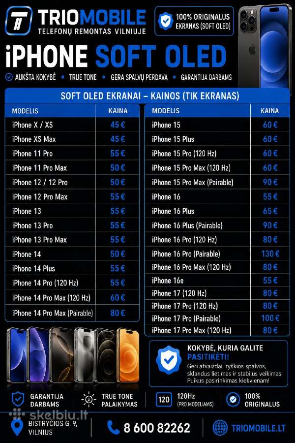iPhone, Samsung, Huawei, Xiaomi ekranai - nuotraukos Nr. 4