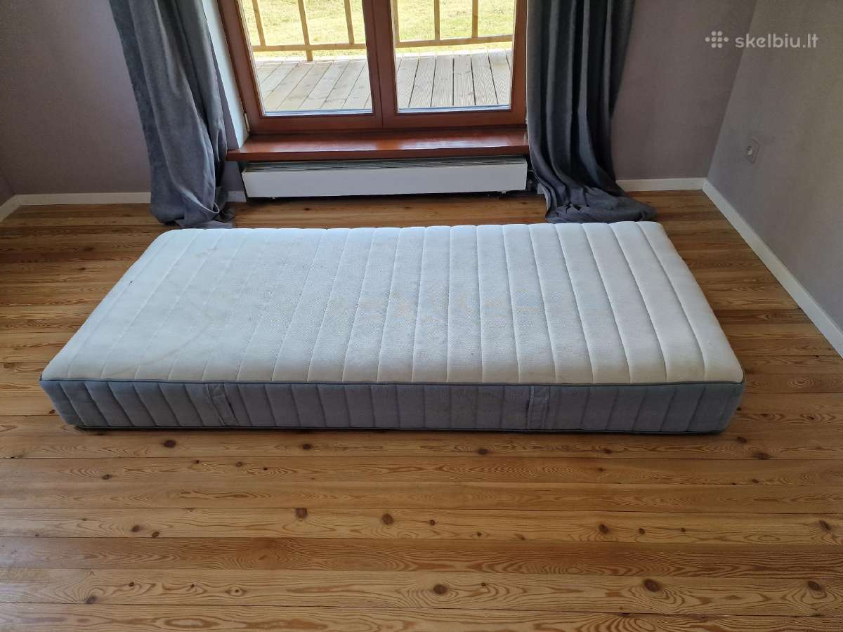 Ikea spyruoklinis čiužinys 90x200 cm - nuotraukos Nr. 4