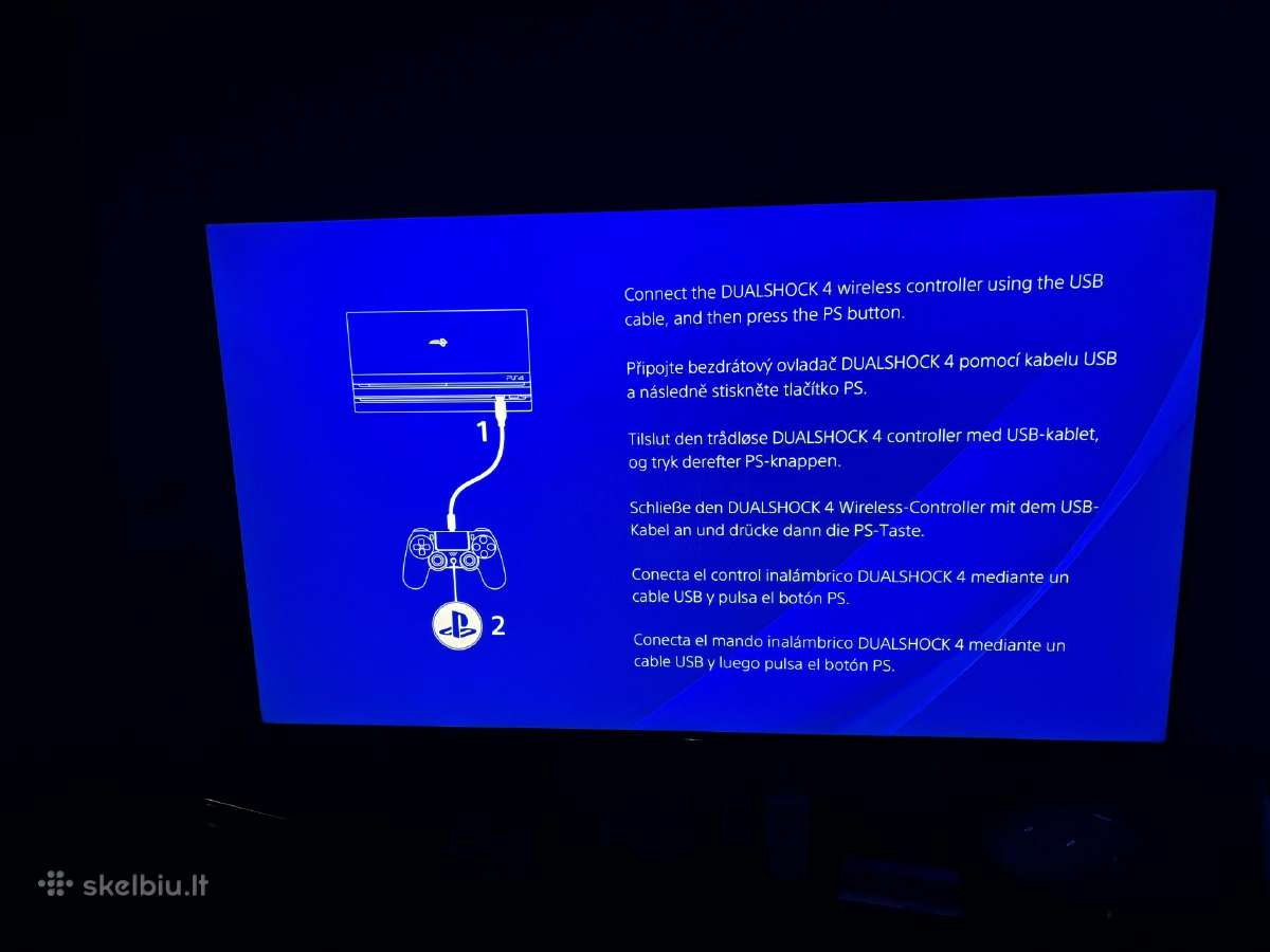 Ps4 Pro 1tb Cuh-7216b - nuotraukos Nr. 5