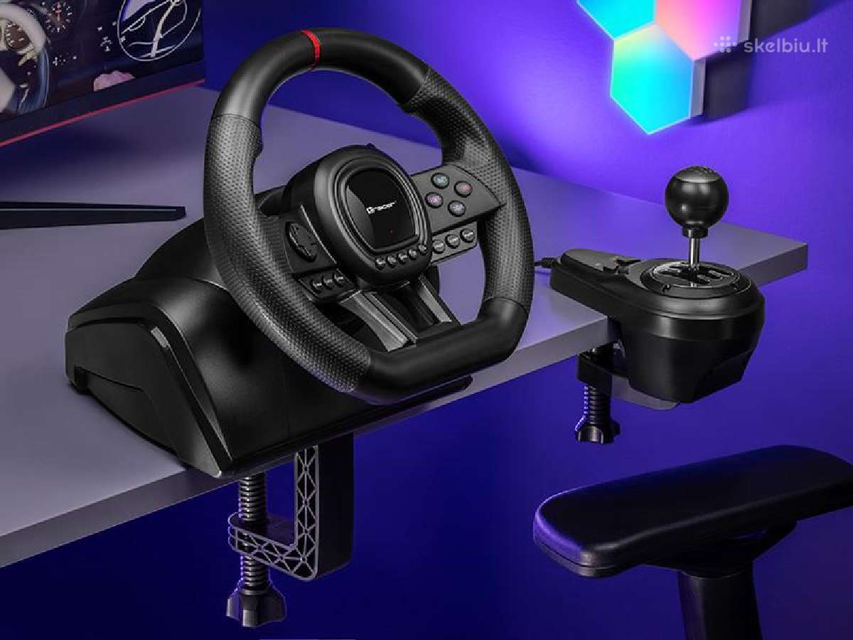 Tracer Simracer Manual Gearbox 6 in 1 – game wheel - nuotraukos Nr. 2