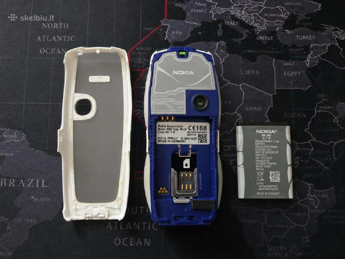 Nokia 3220 - nuotraukos Nr. 3
