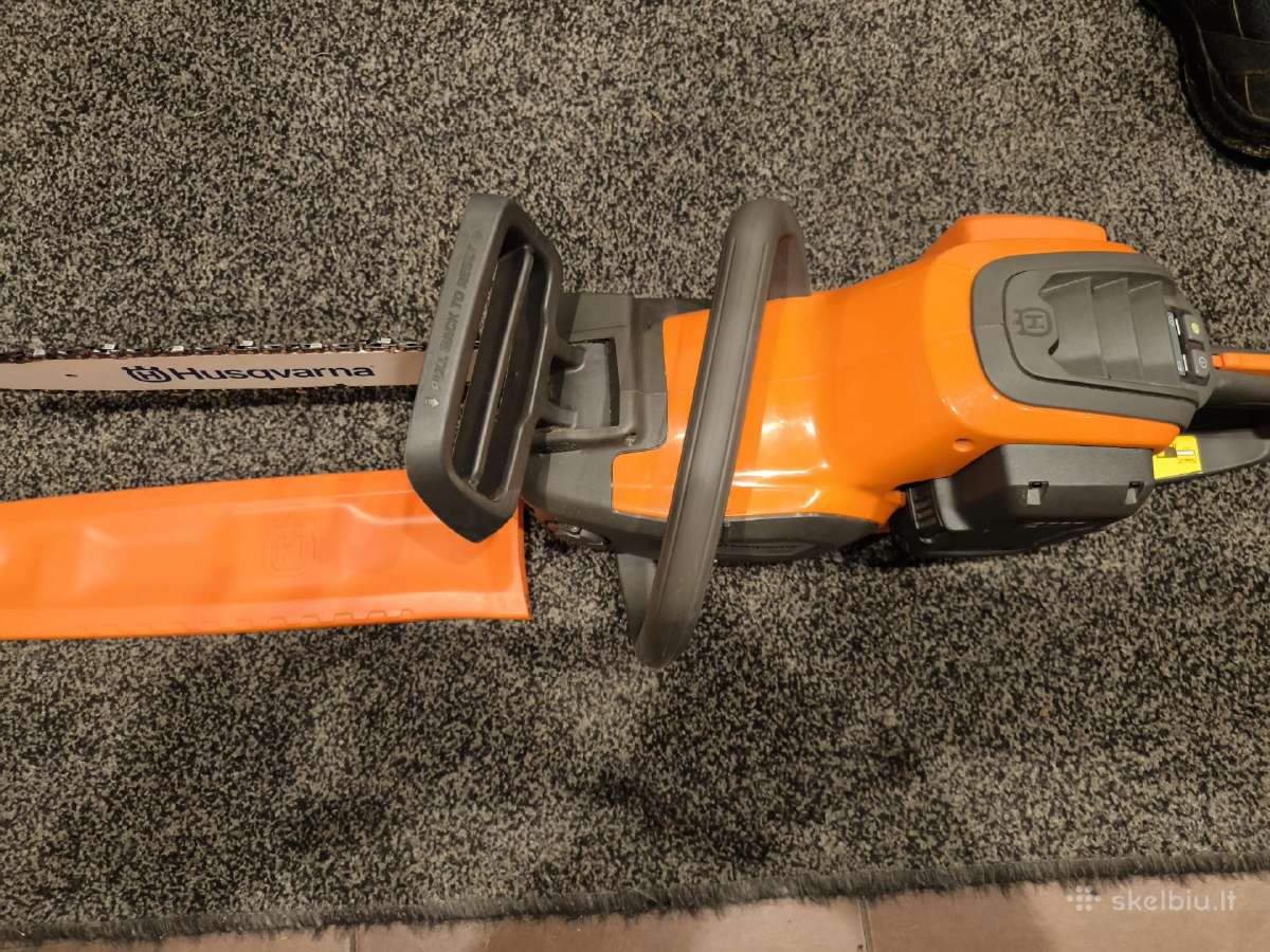 Akumuliatorinis pjūklas Husqvarna - nuotraukos Nr. 3