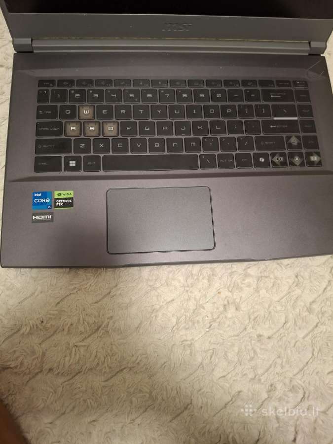 Nešiojamasis žaidimų kompiuteris Msi Thin 15 - nuotraukos Nr. 4